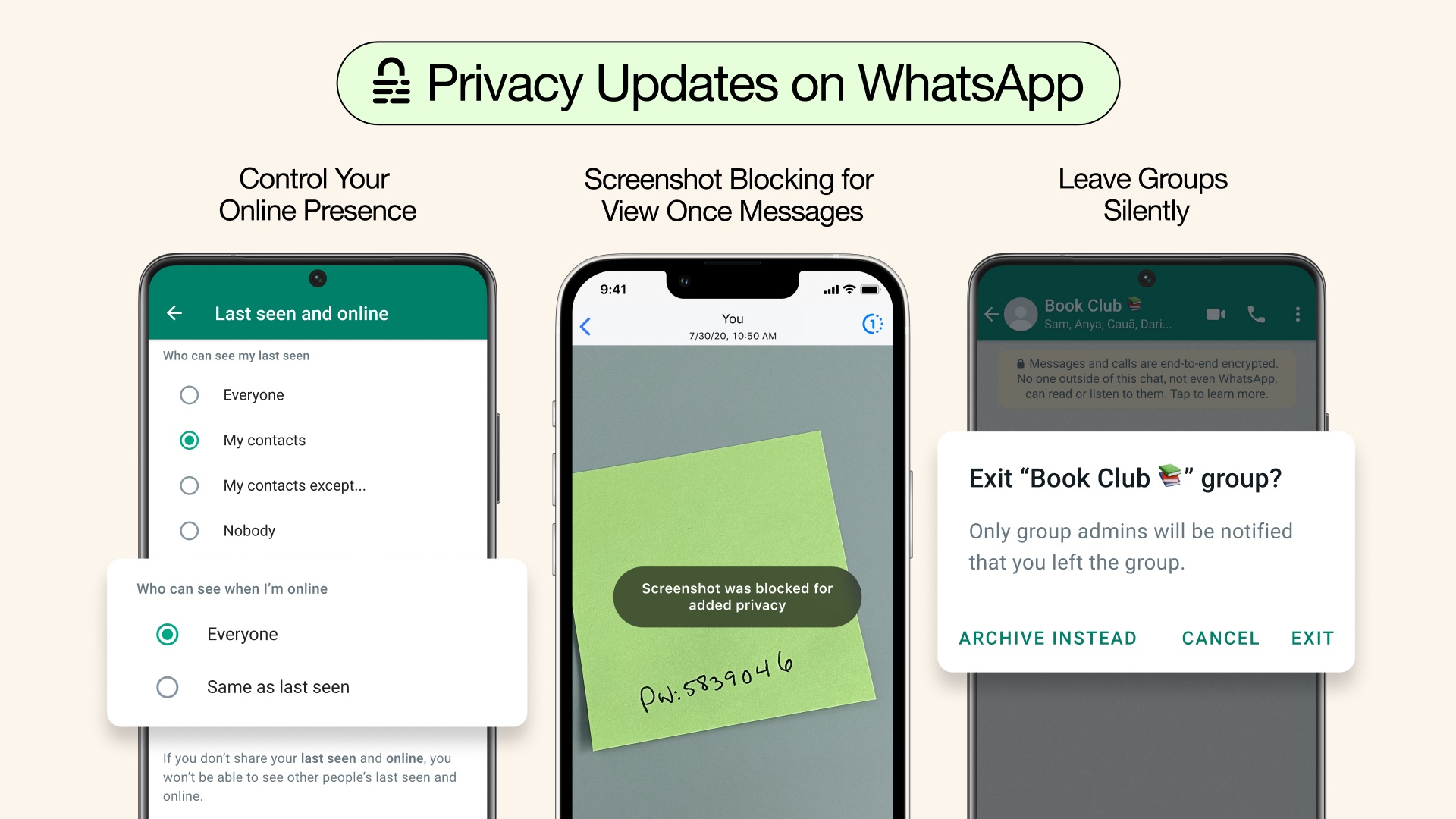 WhatsApp testing advanced privacy features for chats