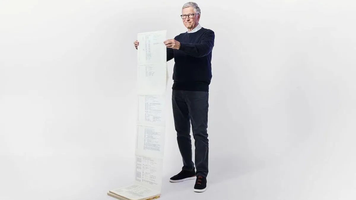 Bill Gates drops OG Microsoft code for 50th birthday Bill Gates drops OG Microsoft code for 50th birthday