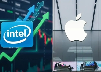 Trump announces Apple partnership with Intel, sparking 9% stock surge Trump announces Apple partnership with Intel, sparking 9% stock surge