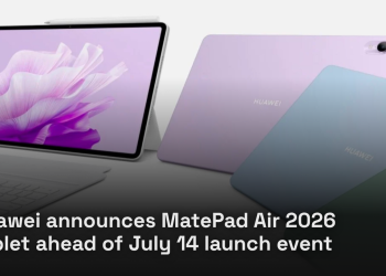 Huawei announces MatePad Air 2026 tablet ahead of July 14 launch event