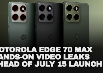Motorola Edge 70 Max hands-on video leaks ahead of July 15 launch