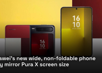 Huawei’s new wide, non-foldable phone may mirror Pura X screen size