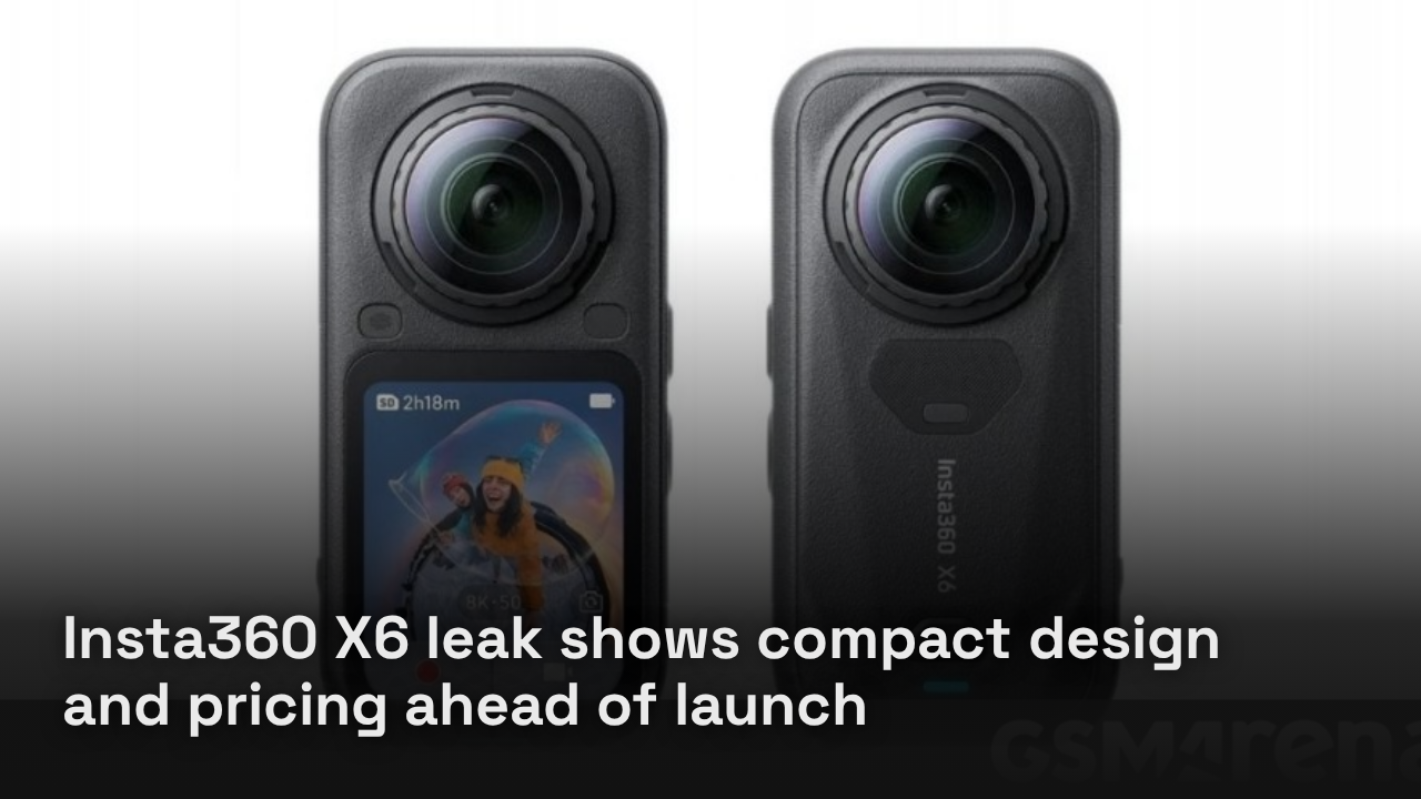 Insta360 X6 leak shows compact design and pricing ahead of launch