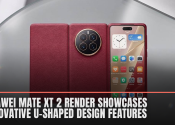Huawei Mate XT 2 render showcases innovative U-shaped design features Huawei Mate XT 2 render showcases innovative U-shaped design features