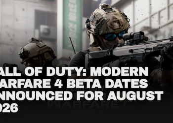 Call of Duty: Modern Warfare 4 beta dates announced for August 2026