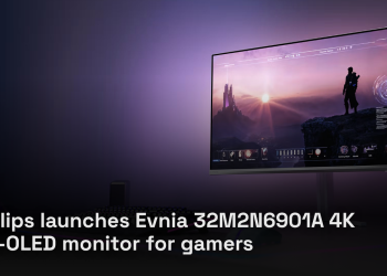 Philips launches Evnia 32M2N6901A 4K QD-OLED monitor for gamers