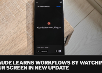 Claude learns workflows by watching your screen in new update