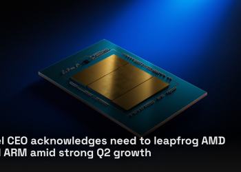 Intel CEO acknowledges need to leapfrog AMD and ARM amid strong Q2 growth
