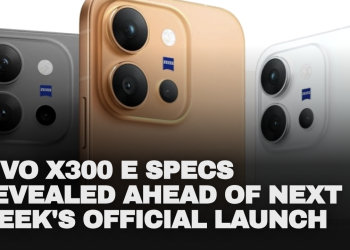 Vivo X300 E specs revealed ahead of next week’s official launch